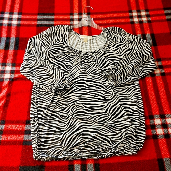 MICHAEL Michael Kors Tops - Michael Kors "Zebra Print" top